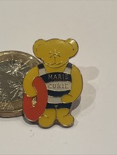 Marie Curie enamel charity pin