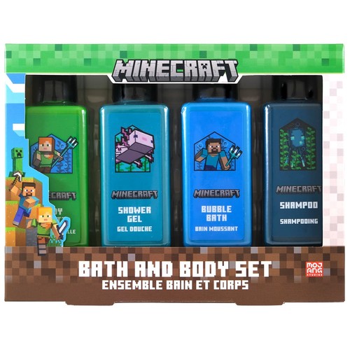 Minecraft bath body set - minecraft, &