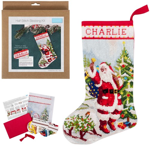 Father christmas stocking - father,