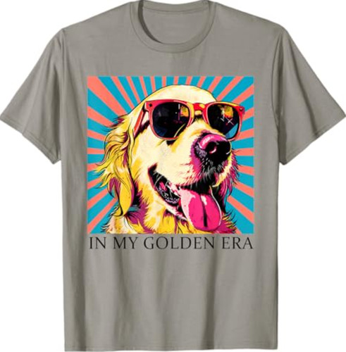 Golden retriever 70s era - golden,