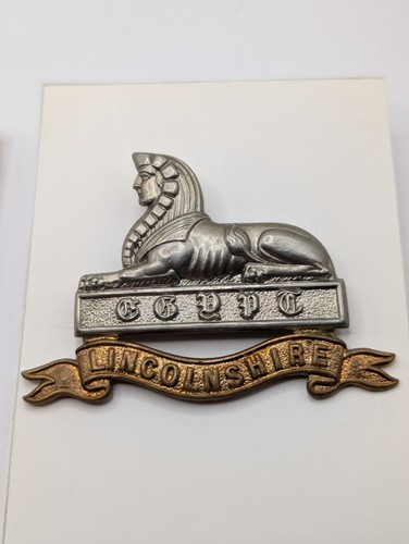 Lincolnshire regiment genuine - regiment,,