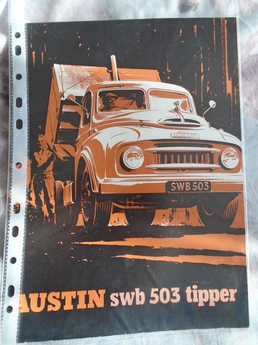 Austin swb 503 tipper brochure - 503,