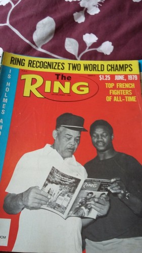 Boxing magazine ring - ring,