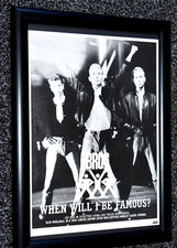 BROS band framed A4 original