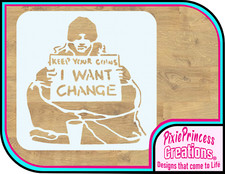 Banksy CC Homeless Change