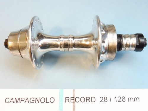 Campagnolo record rear hub - record,
