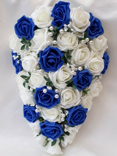 Wedding flowers royal blue - wedding,