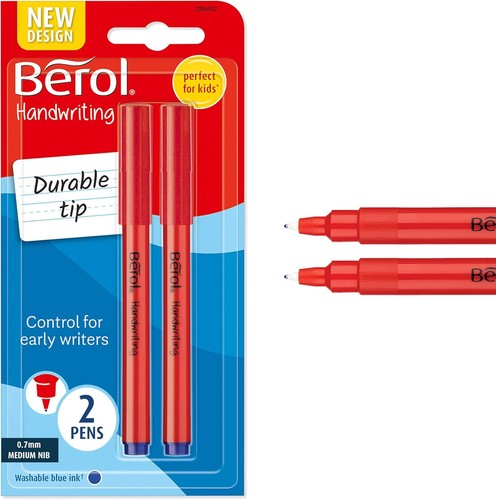 Berol handwriting pens blue - pens,