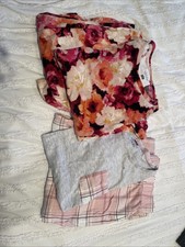 2 Pairs Of F&F Ladies Pyjamas