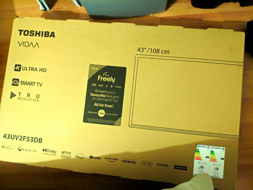 Toshiba 43uv2f53db 4k - 43uv2f53db,