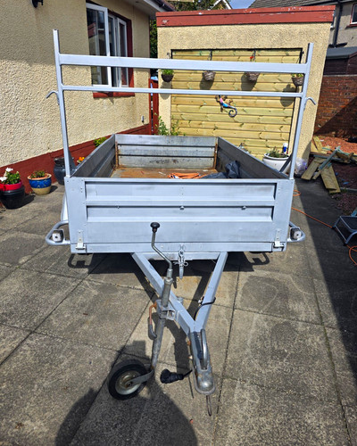 Double axle trailer - double,