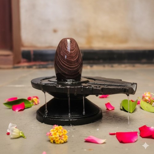 Black narmadeshwar inch - black,