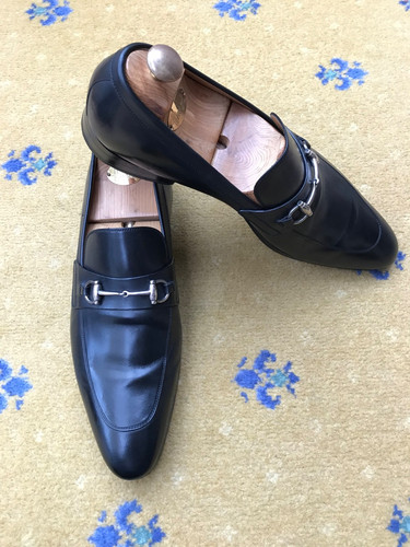 Gucci loafers leather - gucci,