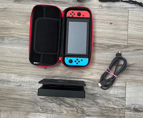 Nintendo switch neon red blue - , red/blue