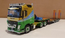 WSI Malcolm Volvo FH4 6x4 + 4 axle semi low loader trailer with ramps