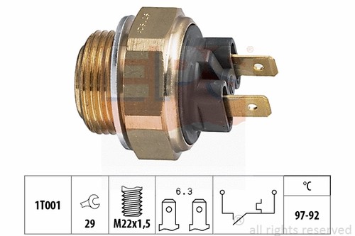 Temperature switch radiator - temperature,
