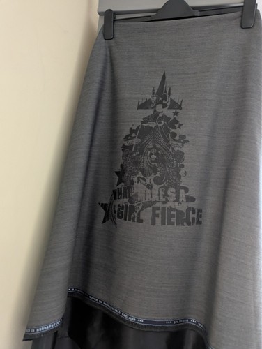 Grey herringbone patterned - grey,