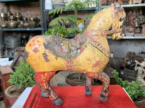 Antique old indian handcrafted - antique,