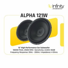 INFINITY CAR SPEAKERS |  ALPHA