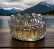 Vintage Clear Glass Jelly