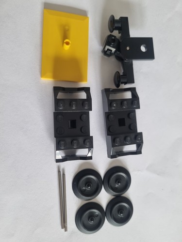 Lego train wheel - train, buffer