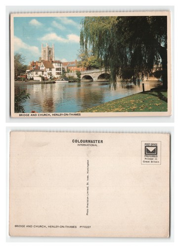 Postcard bridge and church - postcard,