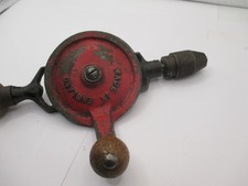 Shabby Old Hand Drill, spins