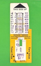 Merseyside PTE - 10 Journey Bus Economy Ticket - 10p Fare - Price 80p - c.1970s