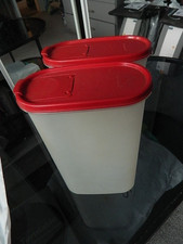 2x Tupperware 2.9L Cereal Dry