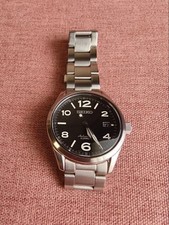 Seiko SARG009 Watch Black Dial