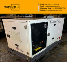 Bruno 21 kVA Generator | Kohler KD11903M | Linz PR018S | 2016 | 200 Hrs | Acoust