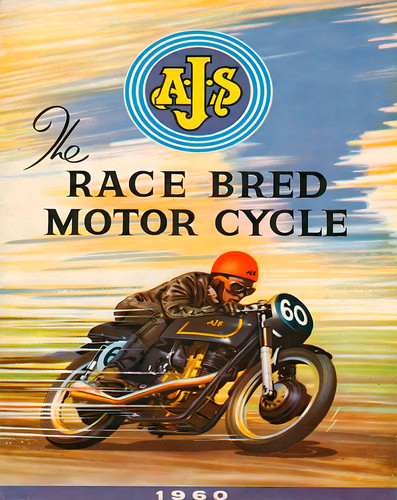 Ajs motorcycle 1960 - ajs,