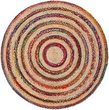 Rug Round Natural Jute &