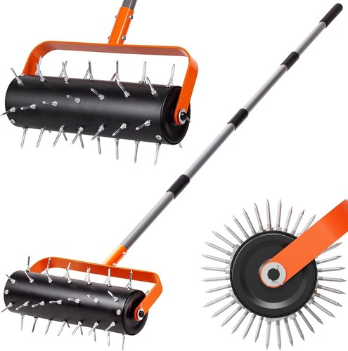 Garden rolling lawn aerator - garden,