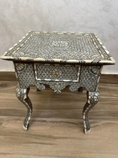 Antique Syrian Pedestal Table