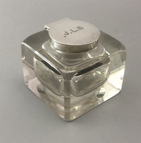 Antique silver mounted - antique,