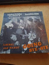 GOING BYE-BYE 1934 LAUREL & HARDY SUPER 8 B/W SOUND 400FT CINE 8MM FILM