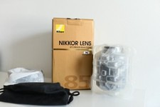 Boxed Nikon AF-S NIKKOR 85mm f/1.4G AF Prime Portrait Lens W/ hood - Excellent