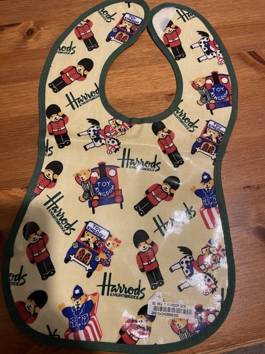 Harrods wipeable bib - harrods, brand