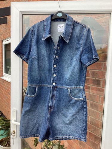 Bnwt zara blue denim - zara, top
