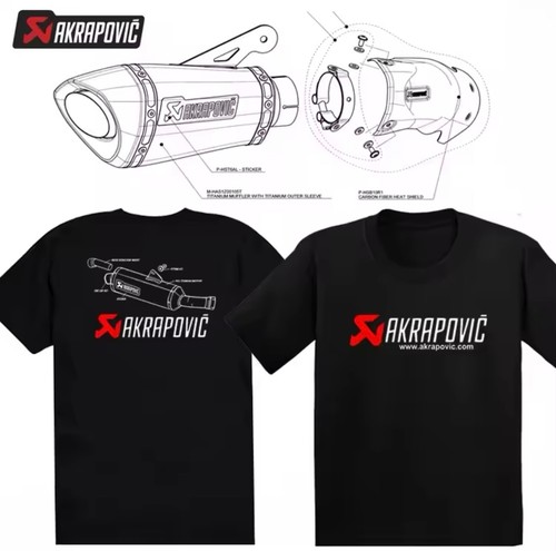 Akrapovic shirt black - akrapovic, t-shirt