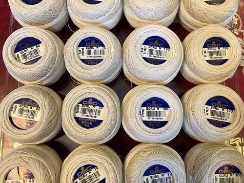 Dmc ecru crochet cotton - ecru,