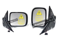 For VW Transporter T5 Van 2003-2009 Electric Wing Door Mirrors Pair Left & Right
