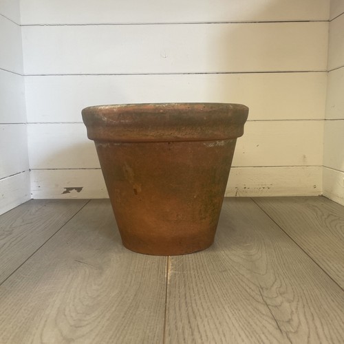 Large vintage terracotta pot - a,