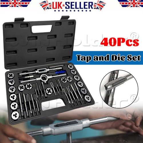 Tap and die - 40pc, kit