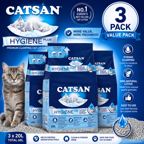 Catsan hygiene non clumping - hygiene, non-clumping