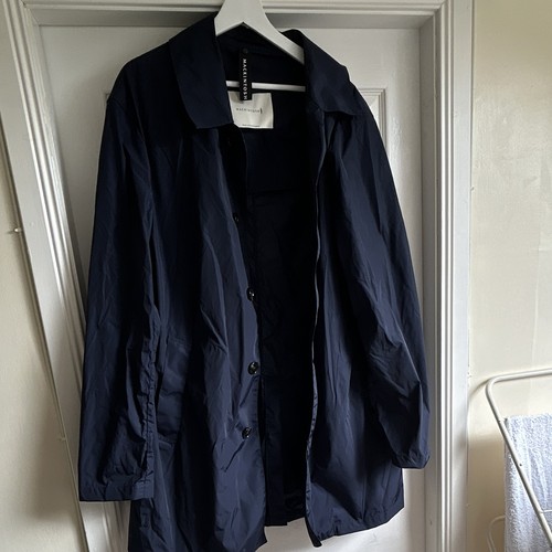 Mackintosh navy button front - mackintosh,