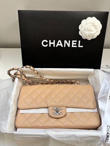 Chanel double flap bag caviar - flap,