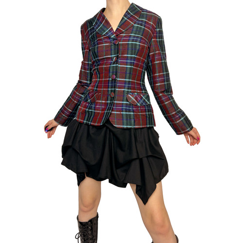 Vintage monsoon twilight - vintage, red