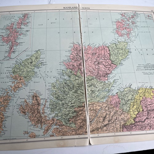 1943 map scotland north - of,